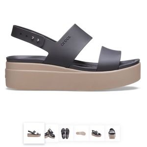 Brand new! Crocs Brooklyn Low Wedge in Size 9